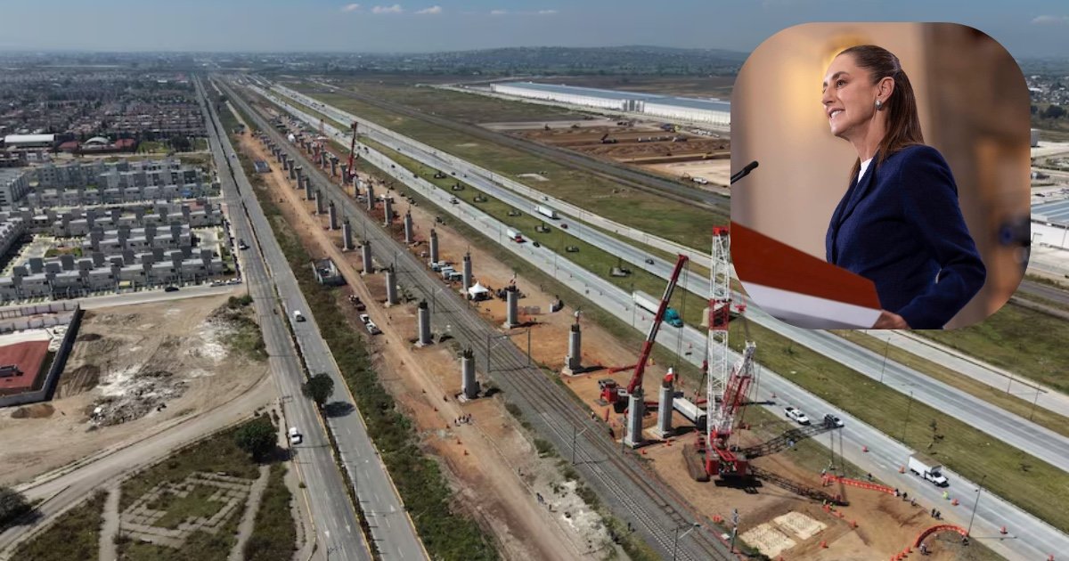 SHEINBAUM CONFIRMA: TREN AL AIFA OPERARÁ ANTES DEL MUNDIAL SHEINBAUM CONFIRMA: TREN AL AIFA OPERARÁ ANTES DEL MUNDIAL