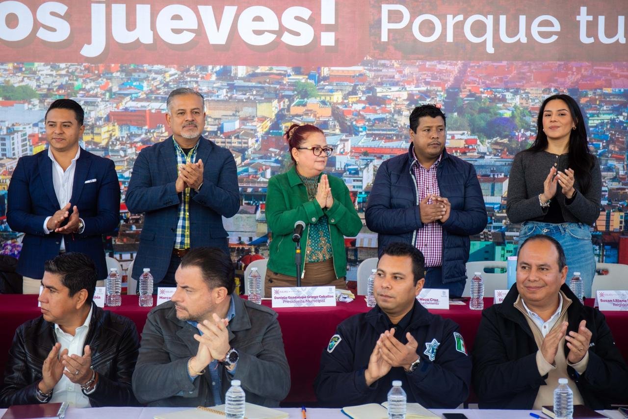Llega jornada itinerante del Día del Pueblo a la colonia El Moral; se registró copiosa asistencia de vecinos
