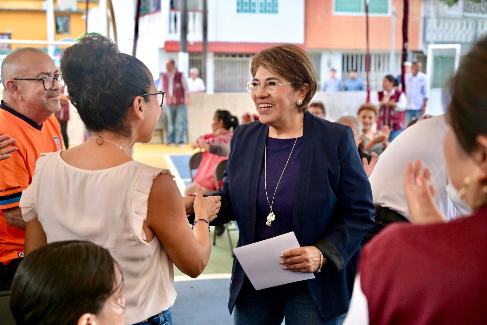 Presenta la alcaldesa de Veracruz avances de su gobierno en Infonavit Buenavista Presenta la alcaldesa de Veracruz avances de su gobierno en Infonavit Buenavista