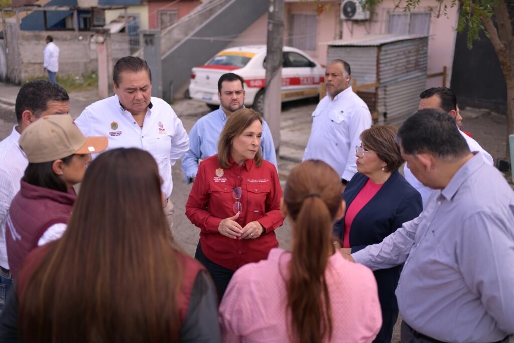 Cumple Rocío Nahle y garantiza nueva escuela para niñas y niños de El Oasis