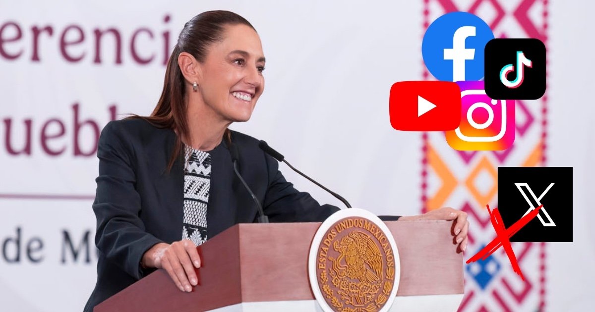 Sheinbaum hace acuerdo con plataformas vs violencia a mujeres; X se resiste Sheinbaum hace acuerdo con plataformas vs violencia a mujeres; X se resiste