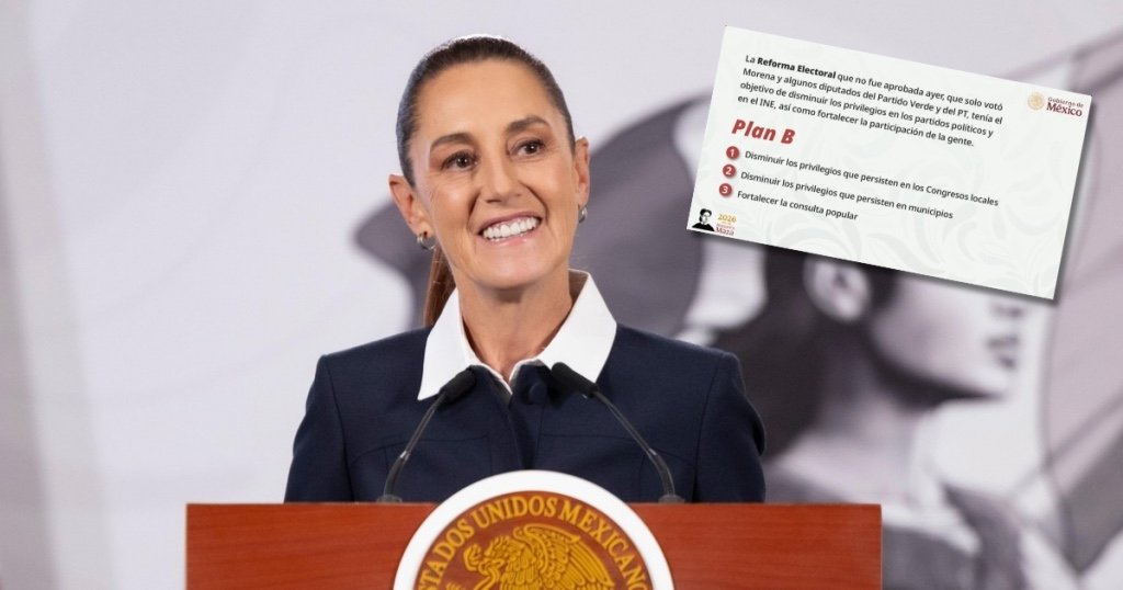 Sheinbaum reafirma que la no aprobación de la reforma electoral no es una derrota Sheinbaum reafirma que la no aprobación de la reforma electoral no es una derrota