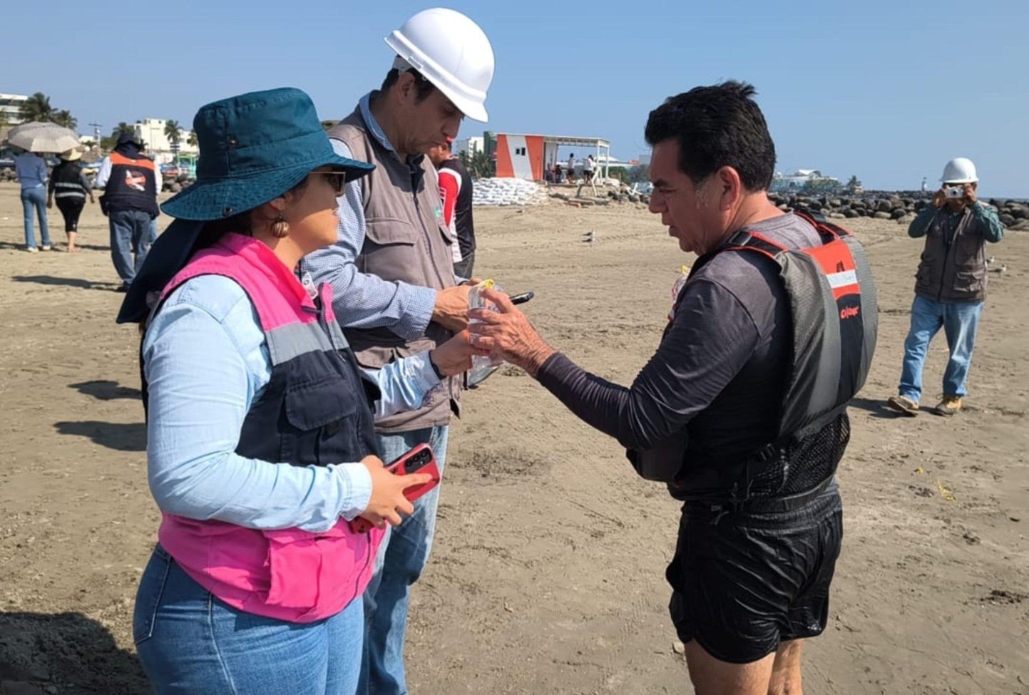 Conagua monitorea calidad de agua en playas de Veracruz, Boca del Río y Alvarado