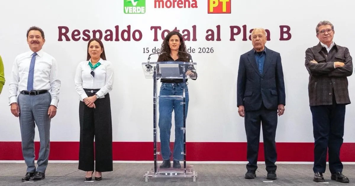 MORENA, PT Y VERDE ACUERDAN IMPULSAR PLAN B DE SHEINBAUM MORENA, PT Y VERDE ACUERDAN IMPULSAR PLAN B DE SHEINBAUM