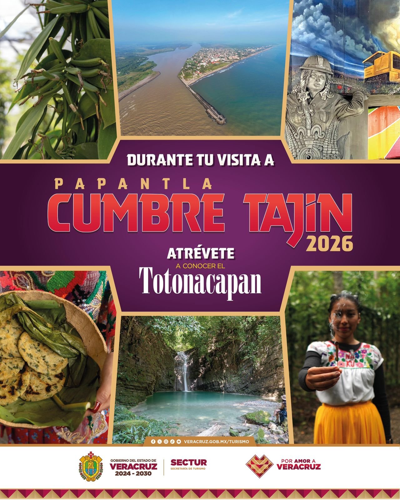 Descubre los atractivos turísticos del norte de Veracruz durante Cumbre Tajín Descubre los atractivos turísticos del norte de Veracruz durante Cumbre Tajín
