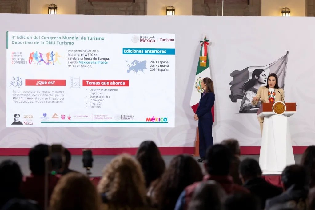Con Sheinbaum, “México está de moda”; el Turismo crece en 2026