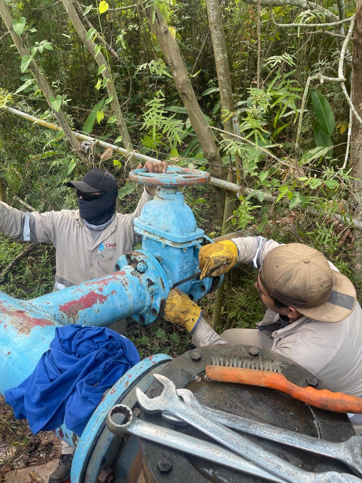 Se restablecerá servicio de agua en colonias del poniente en un lapso de 48 a 72 horas