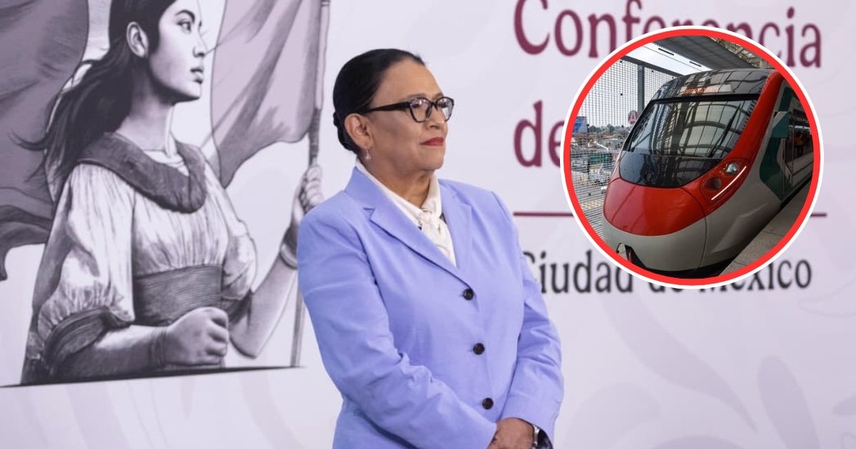Rosa Icela anuncia que tren al AIFA está listo para arrancar operaciones