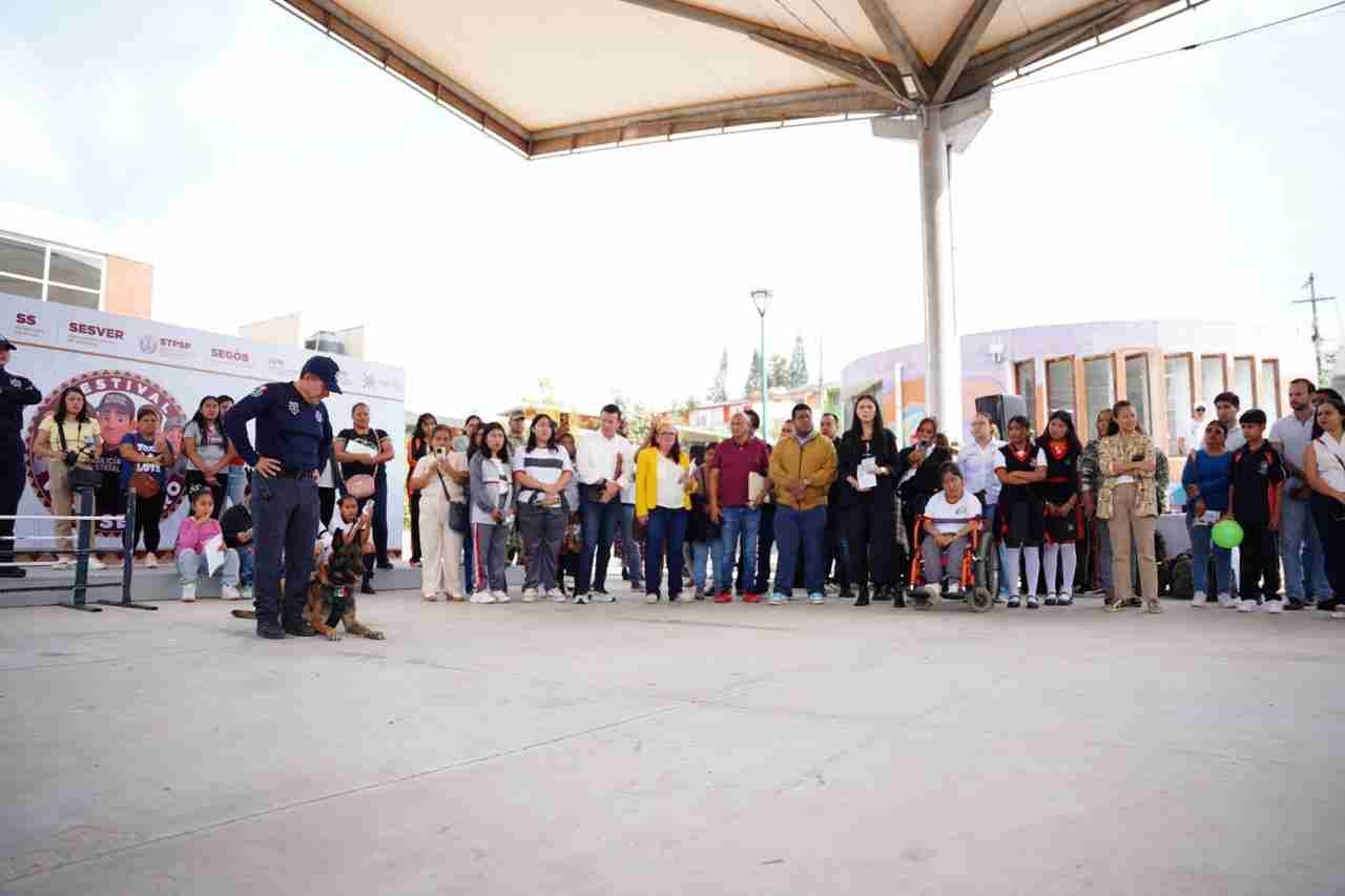 En colaboración con la SSP, todo un éxito el Festival Vive Seguro Xalapa en El Moral