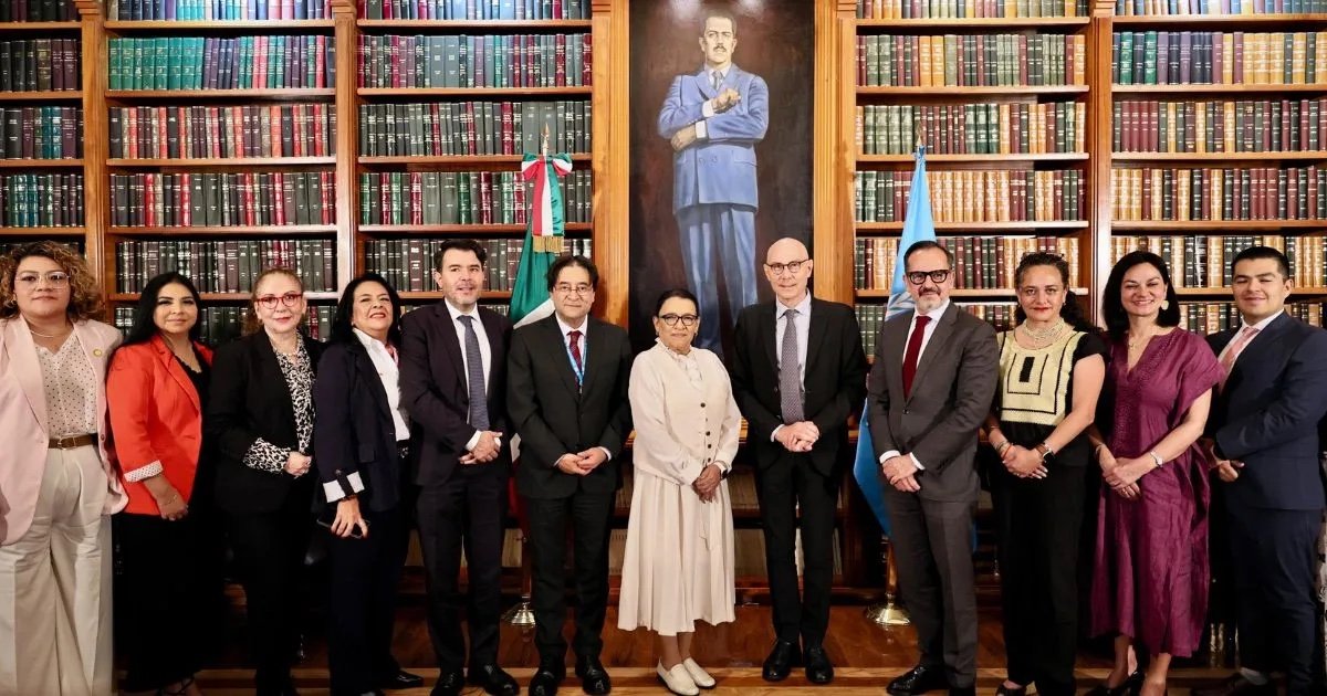 México refrenda cooperación en derechos humanos con la ONU