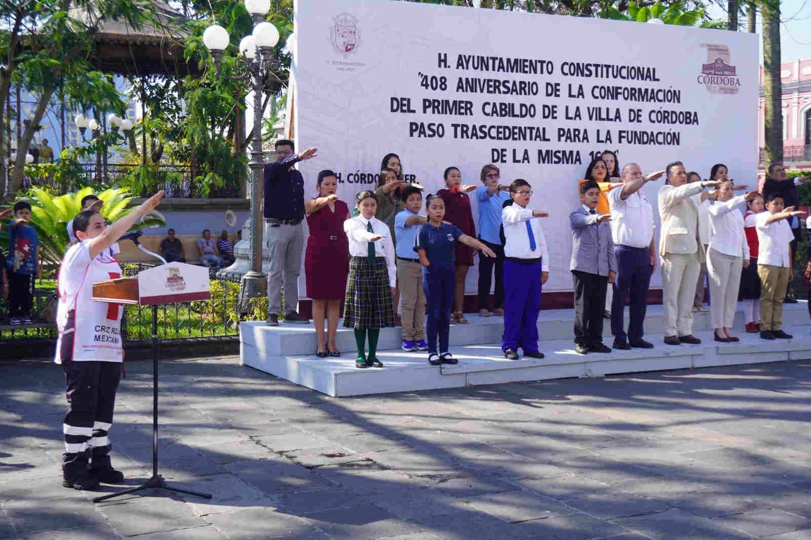 Conmemoran 408 aniversario de la conformación del primer Cabildo de Córdoba