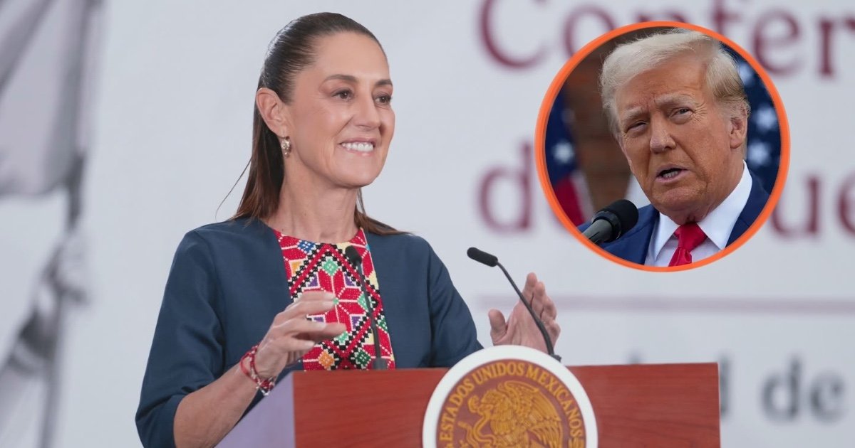 Sheinbaum le aclara a Trump que la esperanza de México está en su pueblo, no en EU