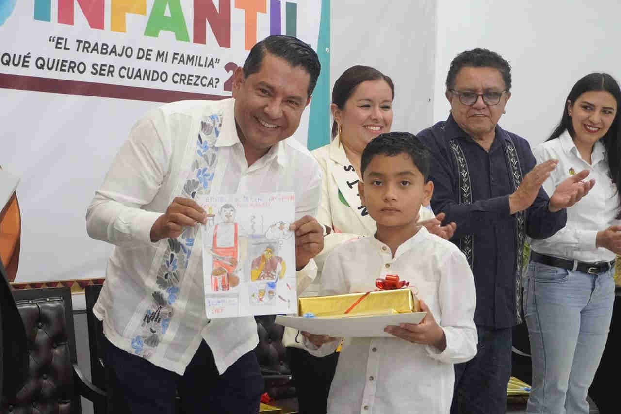 Con Segundo Concurso de Dibujo, reconoce STPSP creatividad y visión de la niñez