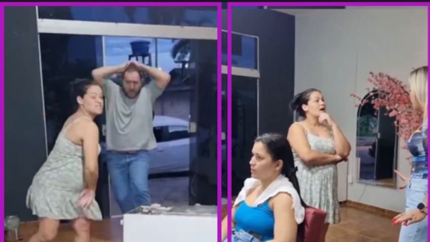 Le destroza el salón de belleza a una influencer porque salía con su marido