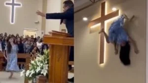 ¿Captan exorcismo en plena misa? La verdad detrás del VIDEO viral que generó terror en redes