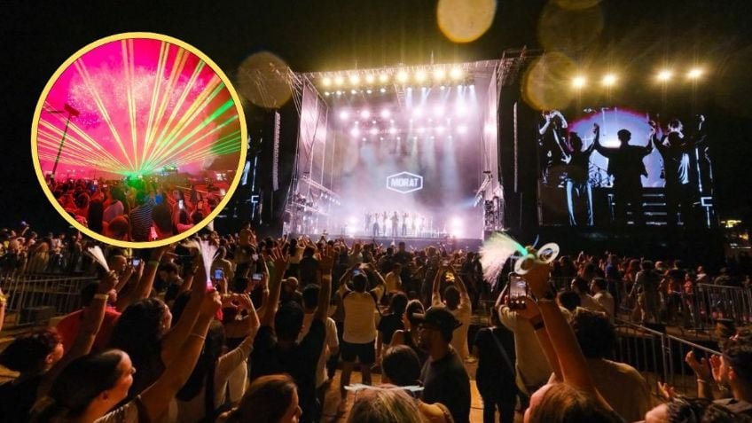 Más de 20 mil espectadores disfrutaron del concierto gratuito de Morat sobre la laguna Nichupté por inauguración del puente Más de 20 mil espectadores disfrutaron del concierto gratuito de Morat sobre la laguna Nichupté por inauguración del puente