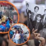 Cientos de fans de BTS realizan enormes filas para poder adquirir mercancía oficial | VIDEO