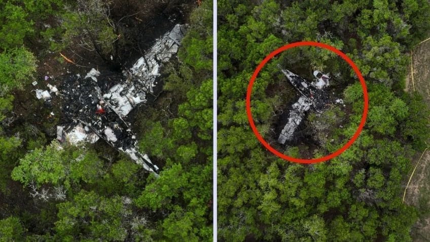 Cae avioneta que se dirigía a torneo deportivo; hay 5 personas muertas | IMÁGENES FUERTES