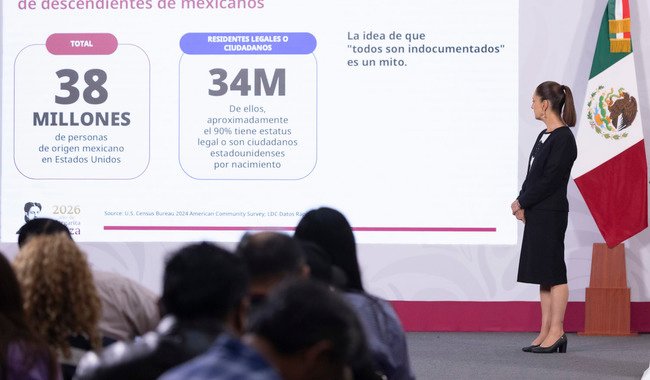 La buena relación entre México y Estados Unidos se basa en la aportación de los mexicanos en EU a la economía de ambas naciones: Presidenta La buena relación entre México y Estados Unidos se basa en la aportación de los mexicanos en EU a la economía de ambas naciones: Presidenta