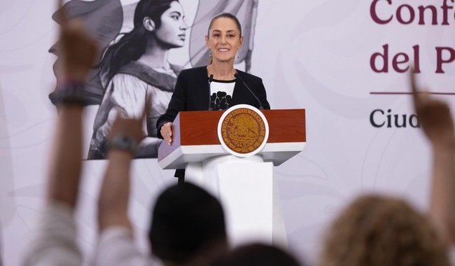 Presidenta destaca fortaleza de la economía: Hay 22 millones 748 mil 603 empleos afiliados al IMSS; la cifra más alta para un mes de abril Presidenta destaca fortaleza de la economía: Hay 22 millones 748 mil 603 empleos afiliados al IMSS; la cifra más alta para un mes de abril