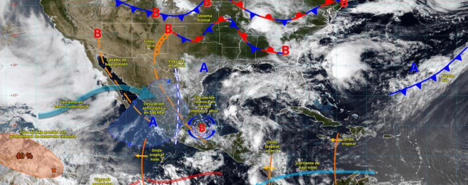 Nueva onda tropical llega el miércoles aVeracruz: Conagua