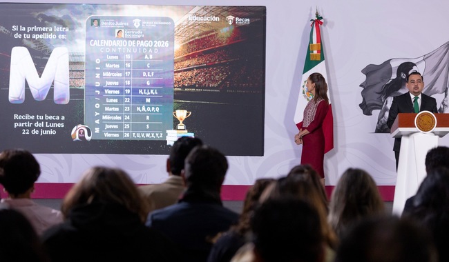 Becas para el Bienestar generan igualdad e impulsan a las niñas y niños a estudiar; benefician a 12.8 millones de estudiantes: Presidenta Becas para el Bienestar generan igualdad e impulsan a las niñas y niños a estudiar; benefician a 12.8 millones de estudiantes: Presidenta