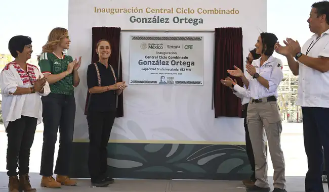 La producción de energía tiene que garantizar la soberanía nacional: Presidenta inaugura Central Ciclo Combinado de CFE en Mexicali La producción de energía tiene que garantizar la soberanía nacional: Presidenta inaugura Central Ciclo Combinado de CFE en Mexicali