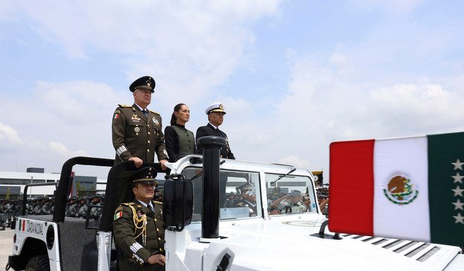 La Guardia Nacional está haciendo historia; con su compromiso los homicidios dolosos se han reducido en 46%: Presidenta en el 7° aniversario La Guardia Nacional está haciendo historia; con su compromiso los homicidios dolosos se han reducido en 46%: Presidenta en el 7° aniversario