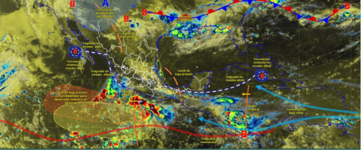 Nueva Onda Tropical llegará al sur de Veracruz este jueves: Conagua Nueva Onda Tropical llegará al sur de Veracruz este jueves: Conagua