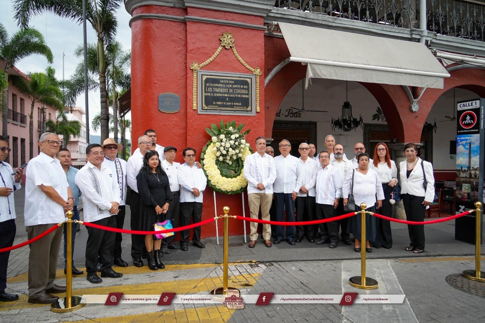 Ayuntamiento conmemora el 205 aniversario de la firma de los Tratados de Córdoba y el 109 aniversario de la promulgación de la Constitución Política del Estado de Veracruz Ayuntamiento conmemora el 205 aniversario de la firma de los Tratados de Córdoba y el 109 aniversario de la promulgación de la Constitución Política del Estado de Veracruz
