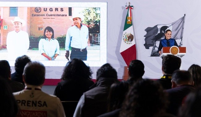 Presidenta Claudia Sheinbaum anuncia reanudación de la exportación de ganado a Estados Unidos desde Sonora Presidenta Claudia Sheinbaum anuncia reanudación de la exportación de ganado a Estados Unidos desde Sonora