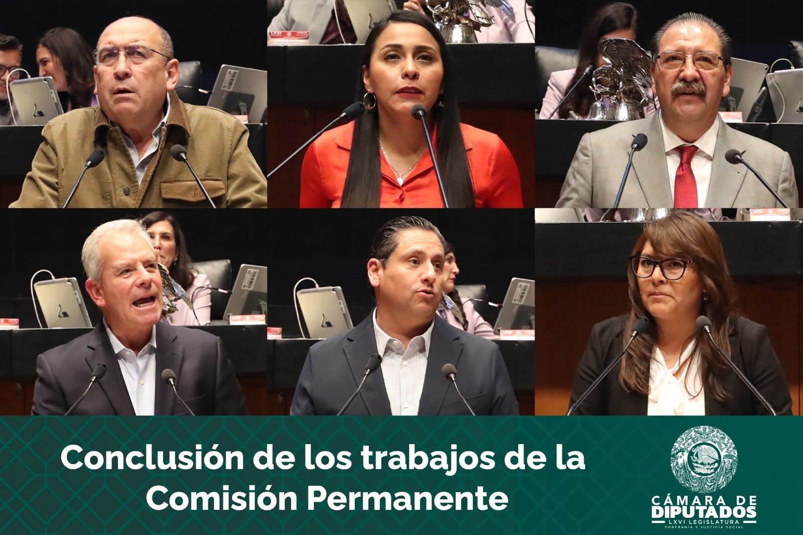 Diputadas y diputados fijan postura con motivo de la conclusión de trabajos de la Comisión Permanente Diputadas y diputados fijan postura con motivo de la conclusión de trabajos de la Comisión Permanente