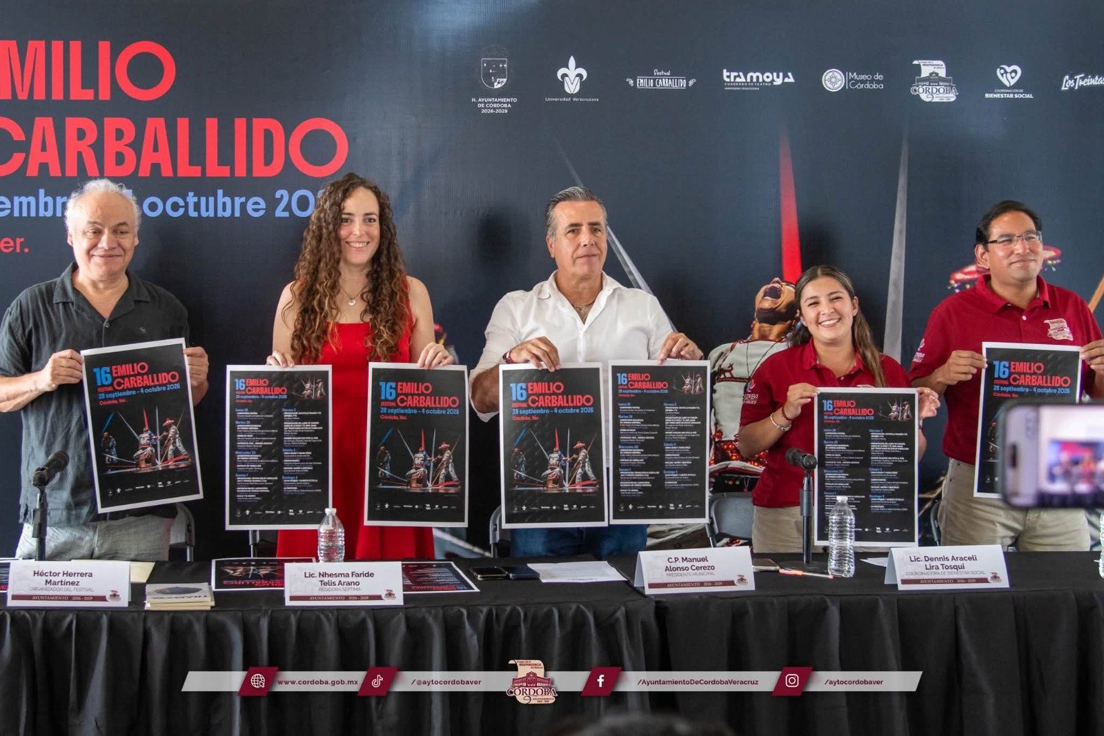 Córdoba será sede de la 16.ª edición del Festival Emilio Carballido Córdoba será sede de la 16.ª edición del Festival Emilio Carballido