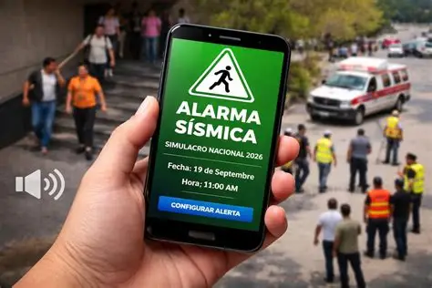 Simulacro Nacional moviliza a 33 millones en todo México y prueba alerta sísmica en celulares Simulacro Nacional moviliza a 33 millones en todo México y prueba alerta sísmica en celulares