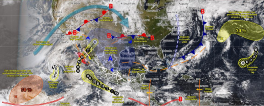 Nueva Onda Tropical llegará la noche de este lunes a Veracruz: Conagua Nueva Onda Tropical llegará la noche de este lunes a Veracruz: Conagua