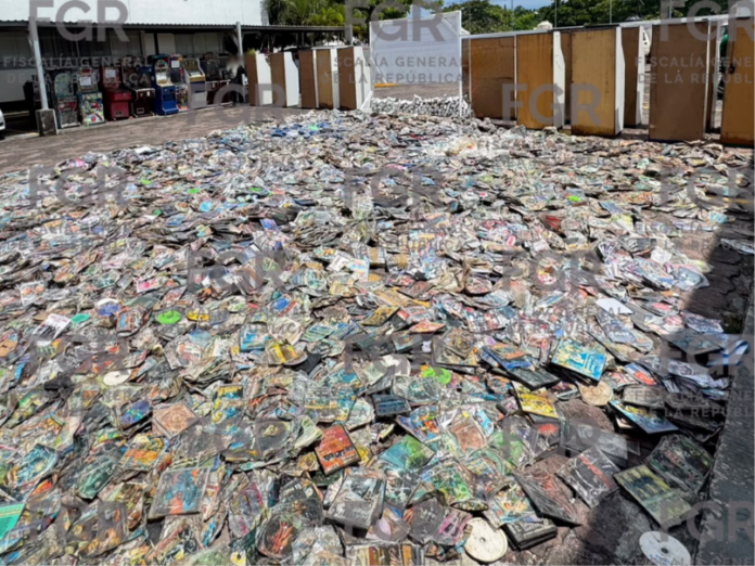 Destruye FGR cerca de 5 toneladas de objetos del delito en Veracruz Destruye FGR cerca de 5 toneladas de objetos del delito en Veracruz