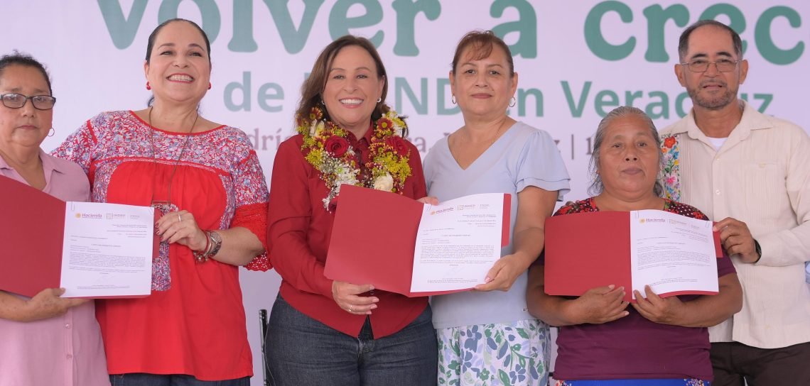Libera Volver a Crecer adeudos de productores veracruzanos por más de 450 mdp Libera Volver a Crecer adeudos de productores veracruzanos por más de 450 mdp