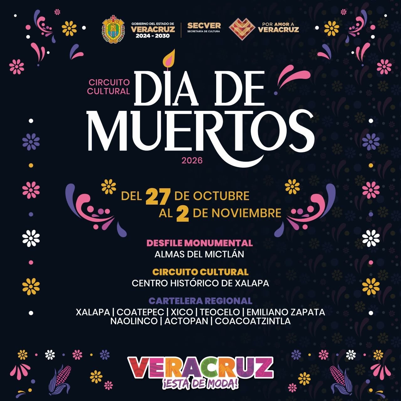 Disfruta de las tradiciones del Día de Muertos con actividades culturales en Veracruz Disfruta de las tradiciones del Día de Muertos con actividades culturales en Veracruz