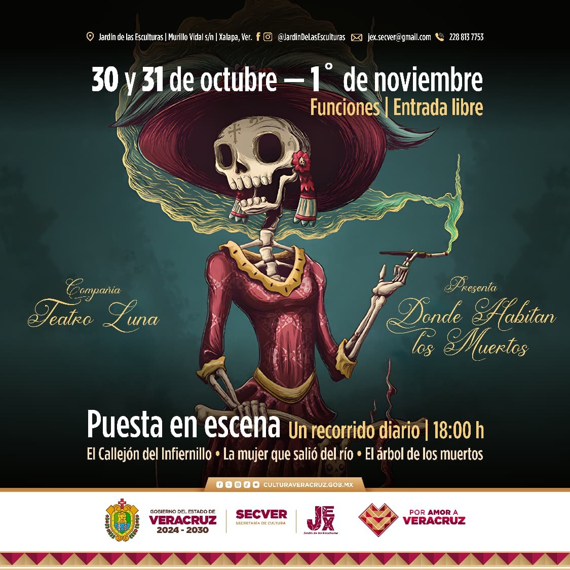 Celebra el Día de Muertos en el Jardín de las Esculturas