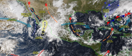 Se mantiene la probabilidad de lluvias en Veracruz: Conagua Se mantiene la probabilidad de lluvias en Veracruz: Conagua